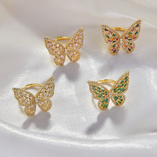 Butterfly Gem Ring