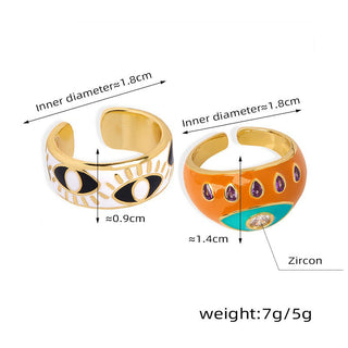 18K Gold One size Devil's Ring - SMODDO 