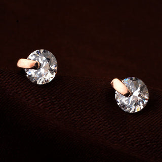 Zirconium stud earrings - SMODDO 