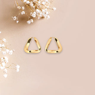 Twist of Elegance Triangle Earrings - SMODDO 