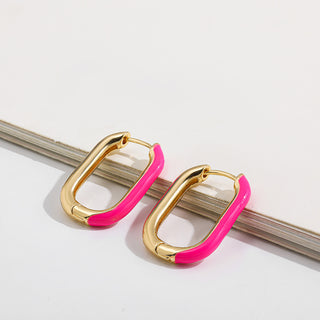 U-shaped Colorful Earrings-jewelry-SMODDO