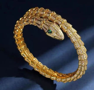 Serpentine Diamond Bracelet