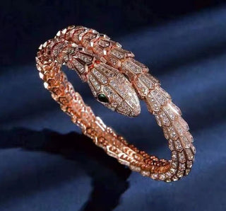 Serpentine Diamond Bracelet