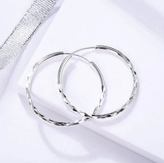 Geometrical Hoop Earrings-Earrings-SMODDO