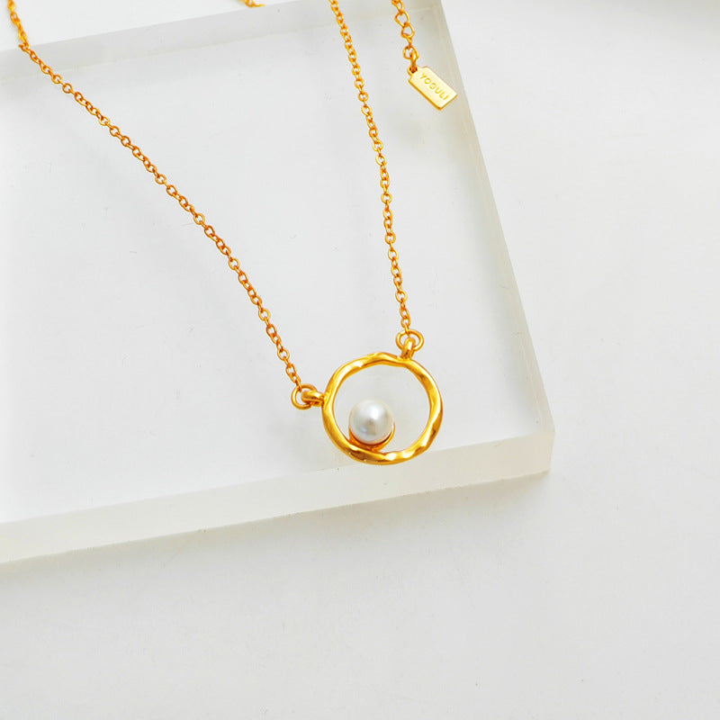 Pearl Love Necklace-Necklaces-SMODDO